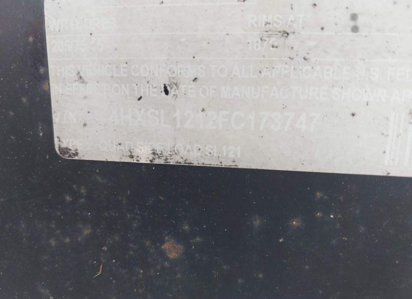 Photo 9 of 2015 Carson Trailer N/A (VIN 4HXSL1212FC173747)