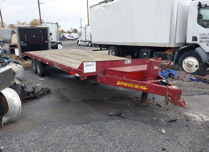 2019 Pequea 20' TRAILER (VIN 4JAHD2041KG126146) main photo