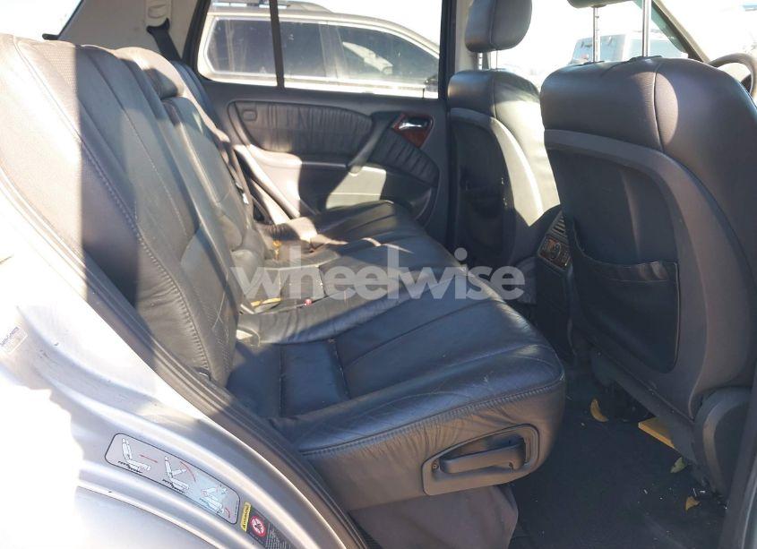 Photo 8 of 2003 Mercedes-benz Ml 320 (VIN 4JGAB54E03A383496)