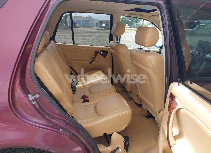 Photo 8 of 1999 Mercedes-benz Ml 320 (VIN 4JGAB54E0XA132287)