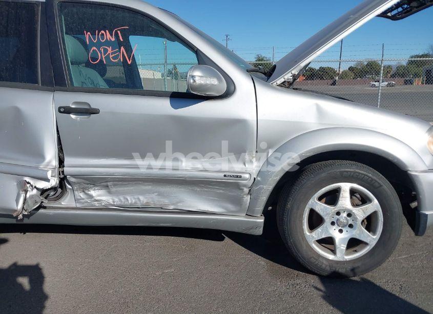 Photo 5 of 2003 Mercedes-benz Ml 320 (VIN 4JGAB54E33A374999)