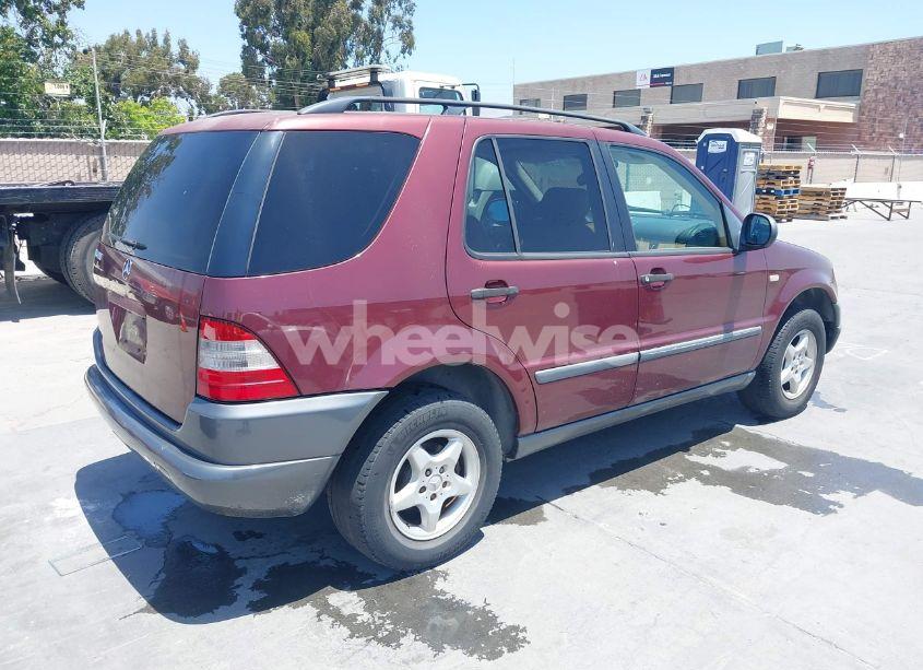 Photo 4 of 1999 Mercedes-benz Ml 320 (VIN 4JGAB54E4XA118862)
