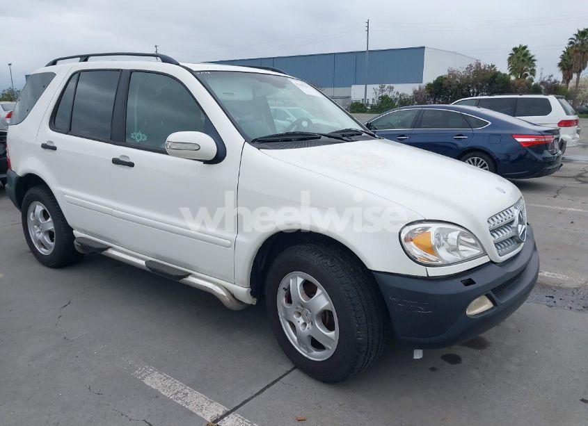 2003 Mercedes-benz Ml 320 (VIN 4JGAB54E93A376577) main photo