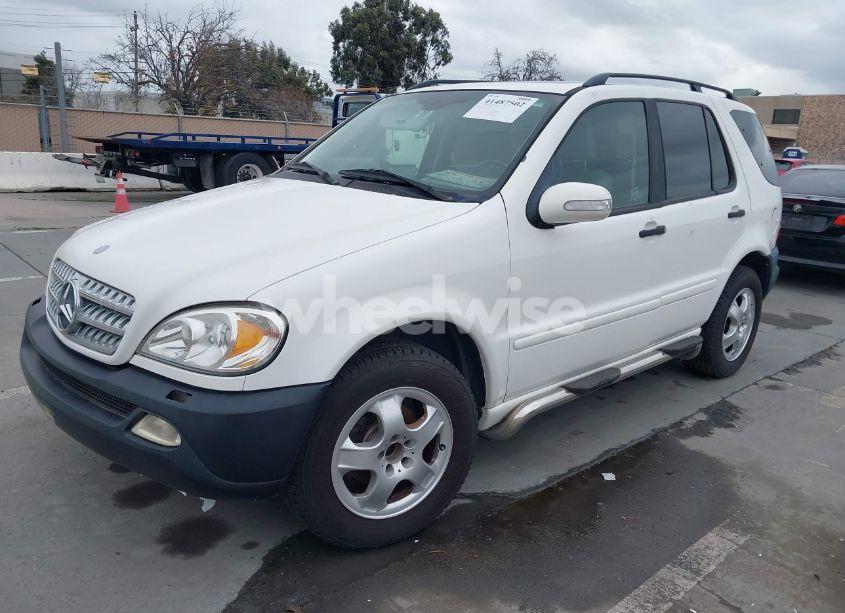 Photo 2 of 2003 Mercedes-benz Ml 320 (VIN 4JGAB54E93A376577)