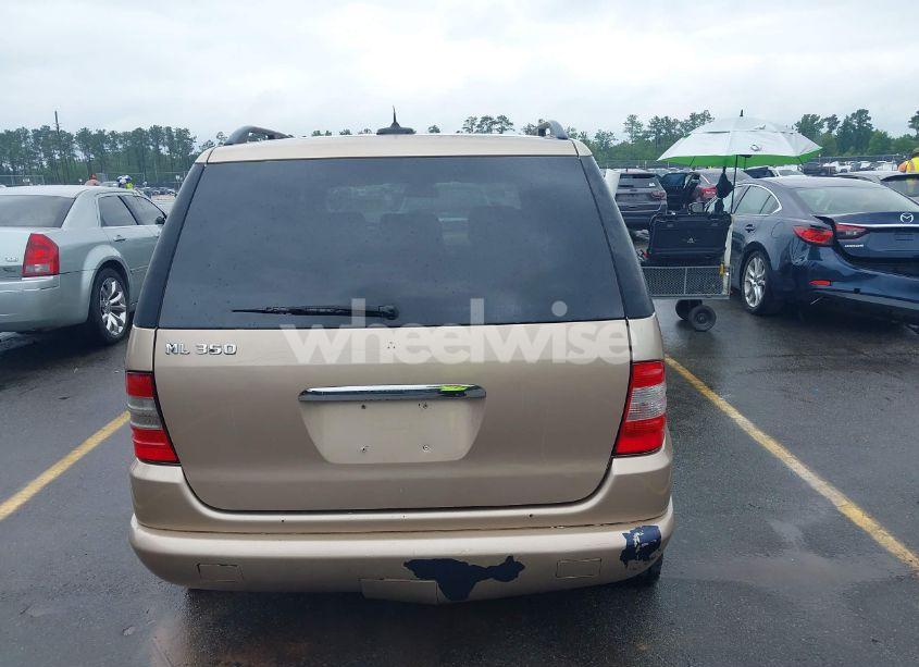 Photo 16 of 2003 Mercedes-benz Ml 350 (VIN 4JGAB57E13A404190)