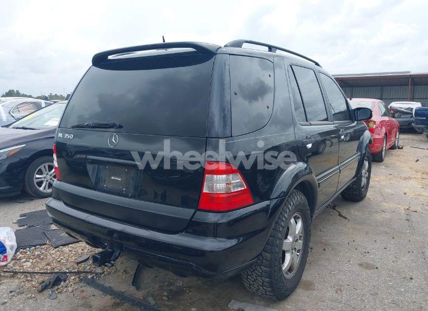 Photo 4 of 2003 Mercedes-benz Ml 350 (VIN 4JGAB57E13A412404)