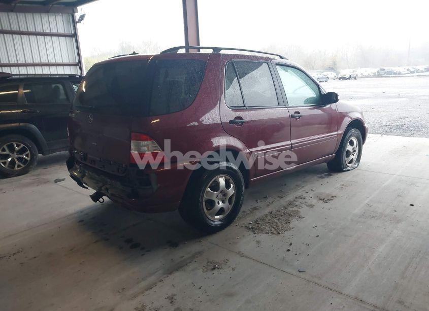 Photo 4 of 2003 Mercedes-benz Ml 350 (VIN 4JGAB57E13A448528)