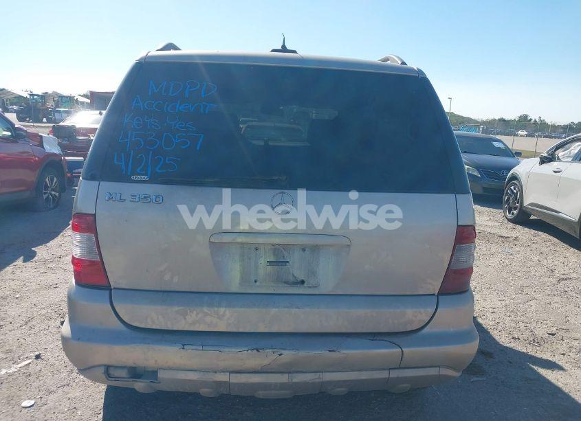 Photo 16 of 2003 Mercedes-benz Ml 350 (VIN 4JGAB57E23A453057)