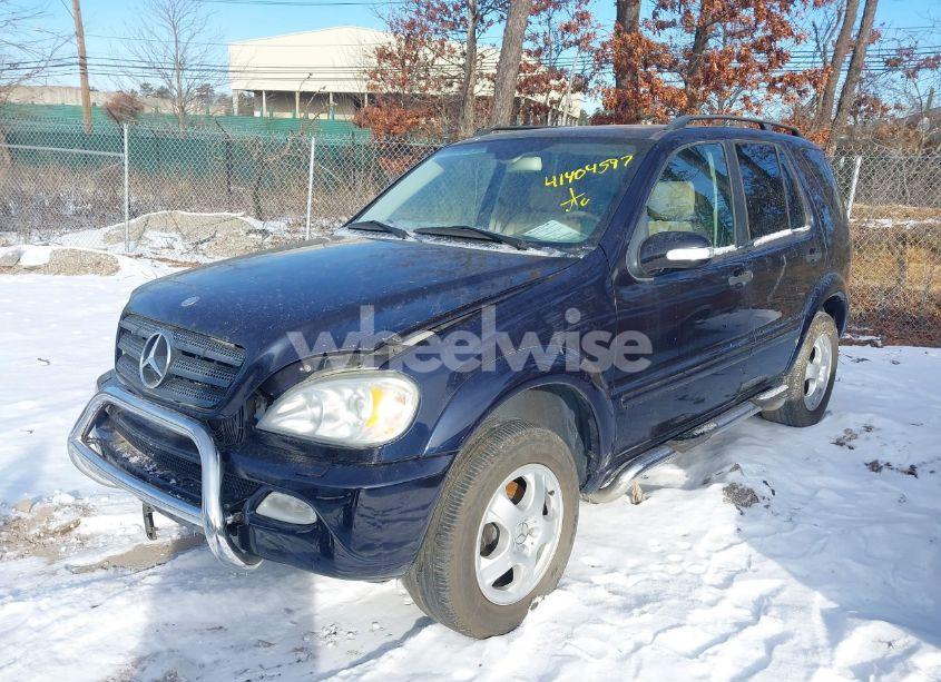 Photo 2 of 2003 Mercedes-benz Ml 350 (VIN 4JGAB57E33A421704)