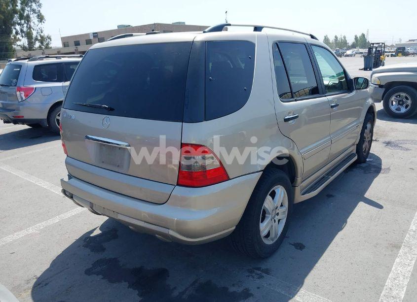 Photo 4 of 2005 Mercedes-benz Ml 350 4MATIC (VIN 4JGAB57E65A546957)
