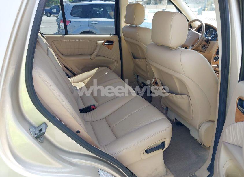 Photo 8 of 2005 Mercedes-benz Ml 350 4MATIC (VIN 4JGAB57E65A546957)