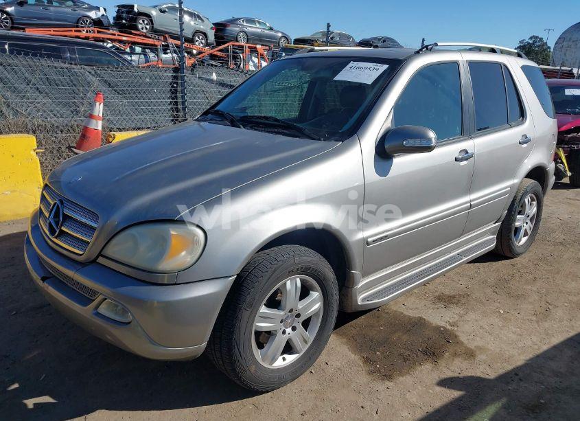 Photo 2 of 2005 Mercedes-benz Ml 350 4MATIC (VIN 4JGAB57E65A550801)