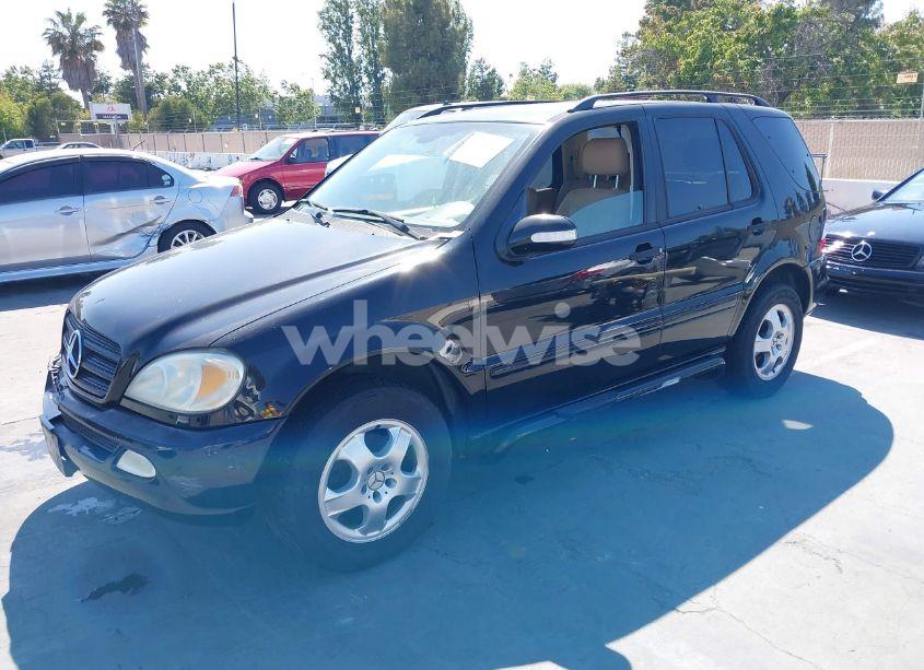 Photo 2 of 2003 Mercedes-benz Ml 350 (VIN 4JGAB57E73A435749)
