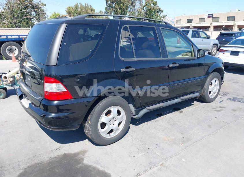 Photo 4 of 2003 Mercedes-benz Ml 350 (VIN 4JGAB57E73A435749)