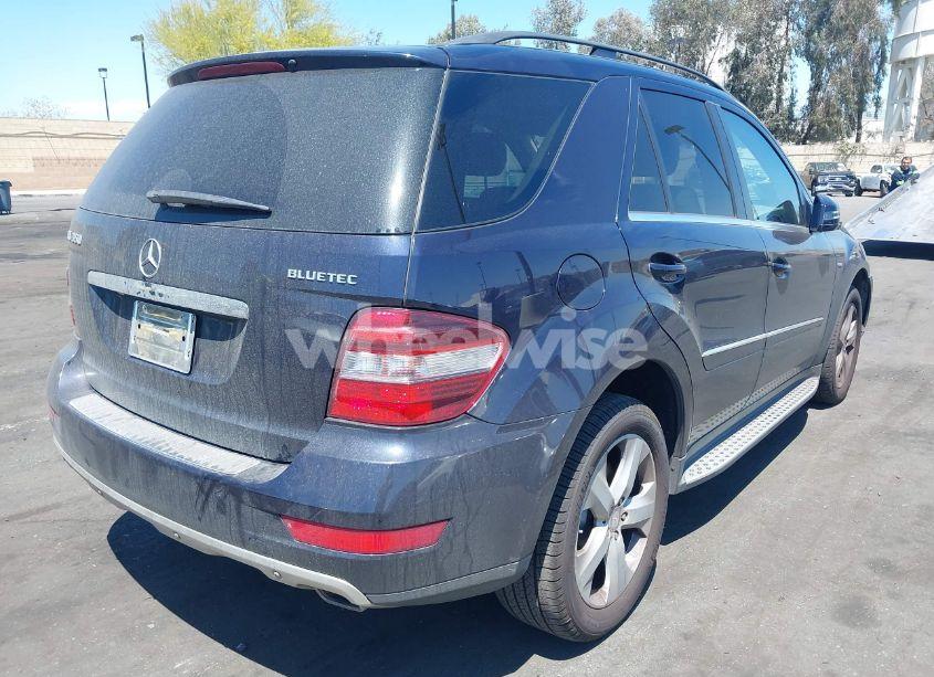 Photo 4 of 2011 Mercedes-benz Ml 350 BLUETEC 4MATIC (VIN 4JGBB2FB7BA685002)
