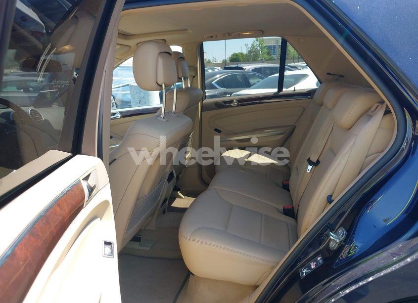 Photo 8 of 2011 Mercedes-benz Ml 350 BLUETEC 4MATIC (VIN 4JGBB2FB7BA685002)