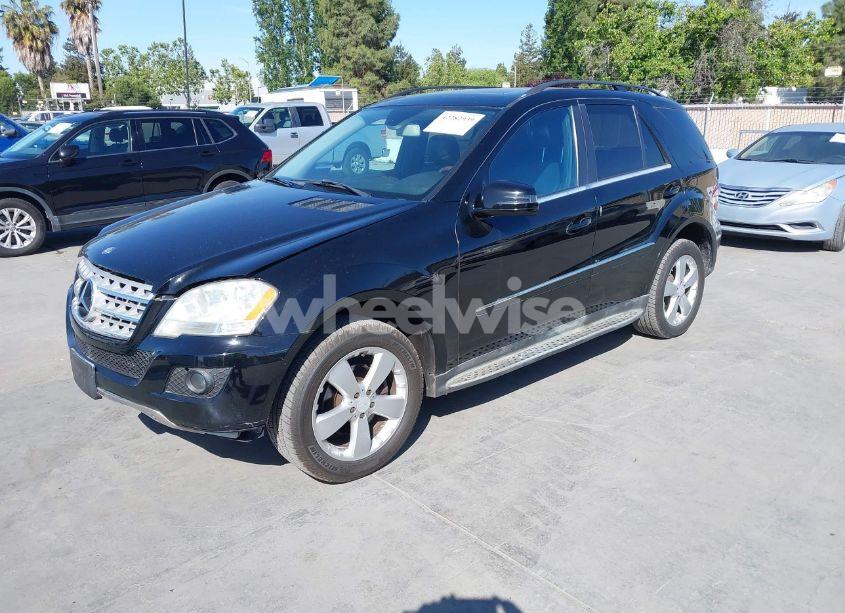 Photo 2 of 2011 Mercedes-benz Ml 350 (VIN 4JGBB5GB0BA644839)