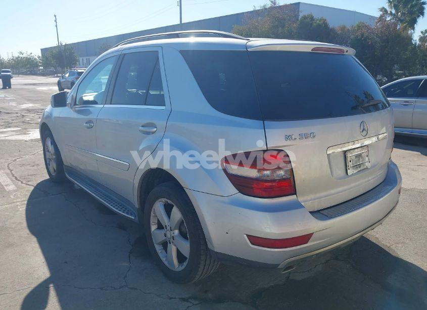 Photo 3 of 2011 Mercedes-benz Ml 350 (VIN 4JGBB5GB0BA685097)