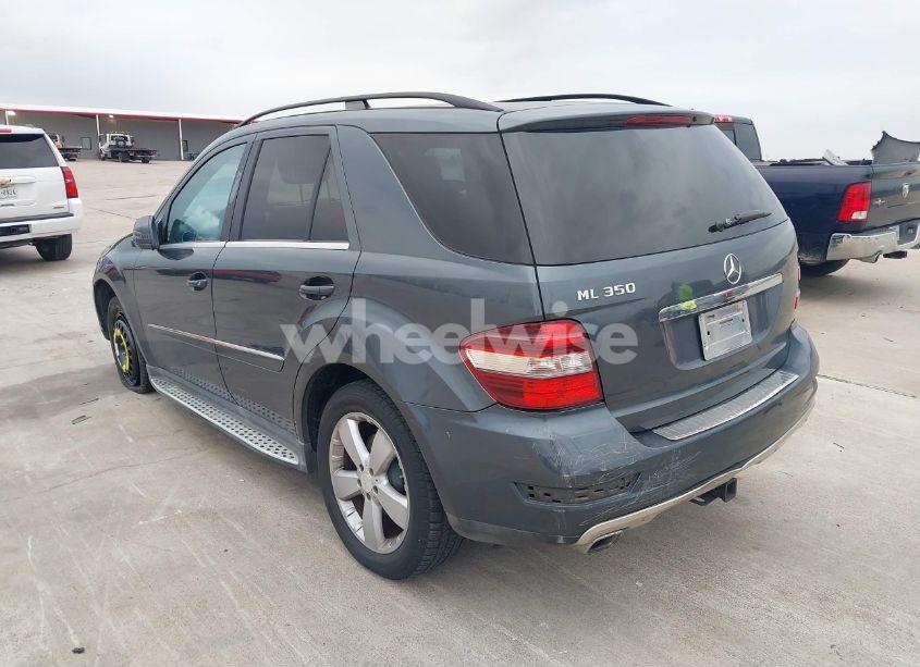 Photo 3 of 2011 Mercedes-benz Ml 350 (VIN 4JGBB5GB3BA695039)