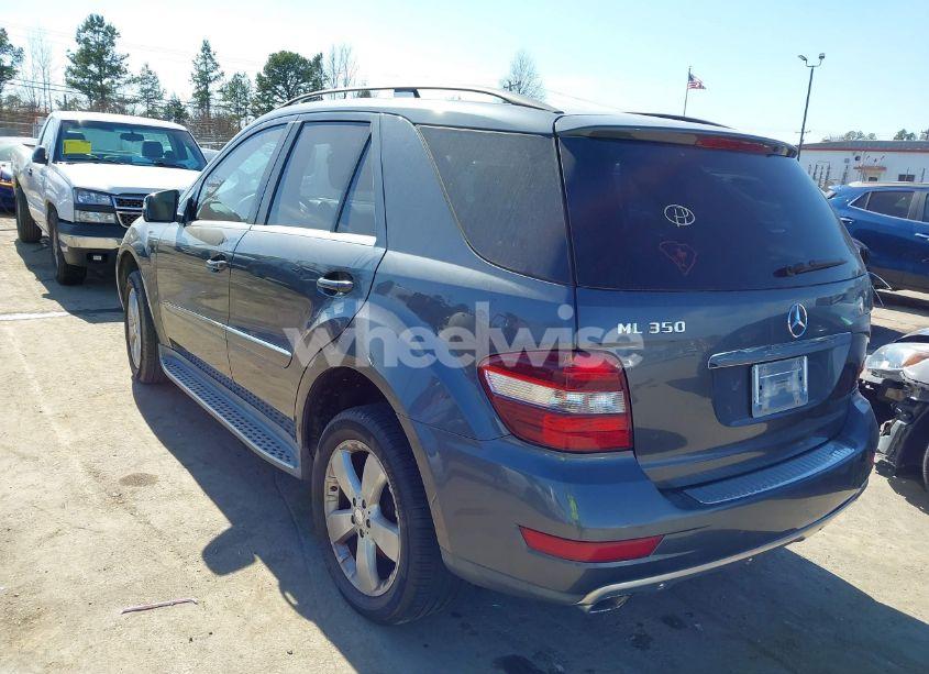 Photo 3 of 2011 Mercedes-benz Ml 350 (VIN 4JGBB5GB7BA710030)