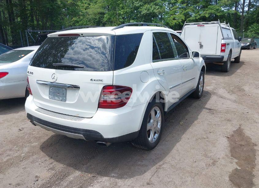Photo 4 of 2008 Mercedes-benz Ml 350 4MATIC (VIN 4JGBB86E08A322885)