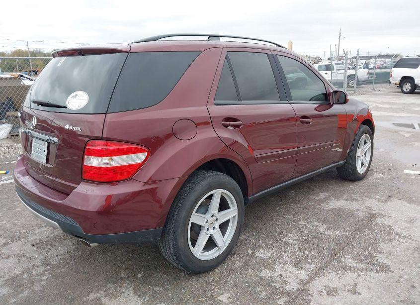 Photo 4 of 2007 Mercedes-benz Ml 350 4MATIC (VIN 4JGBB86E17A209722)