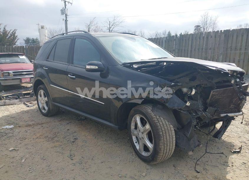 2008 Mercedes-benz Ml 350 4MATIC (VIN 4JGBB86E68A382508) main photo