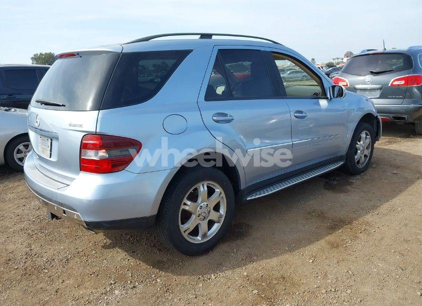 Photo 4 of 2007 Mercedes-benz Ml 350 4MATIC (VIN 4JGBB86E97A259266)