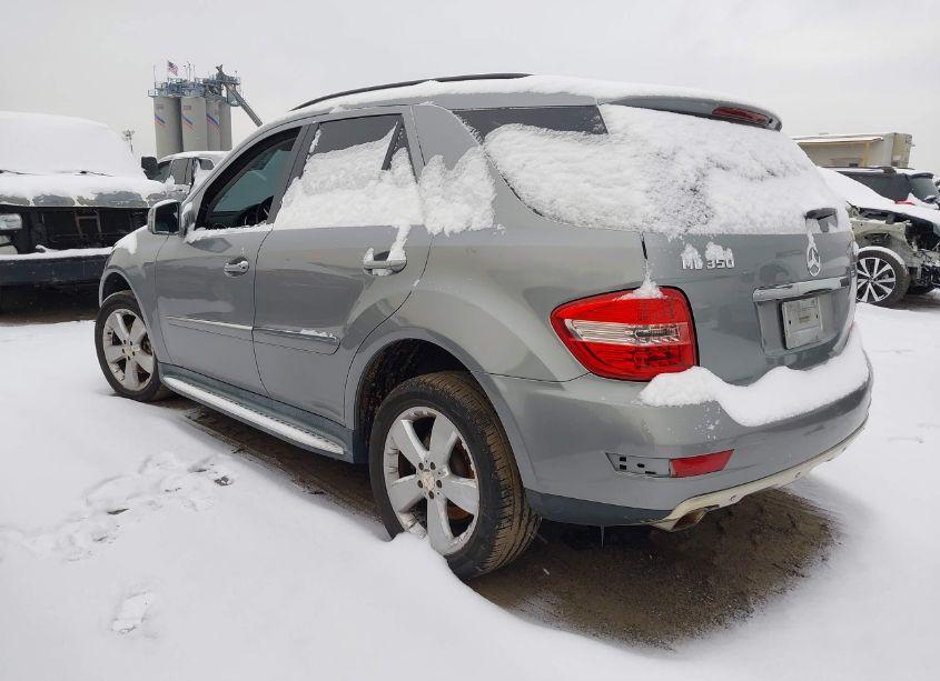 Photo 3 of 2011 Mercedes-benz Ml 350 4MATIC (VIN 4JGBB8GB2BA669372)