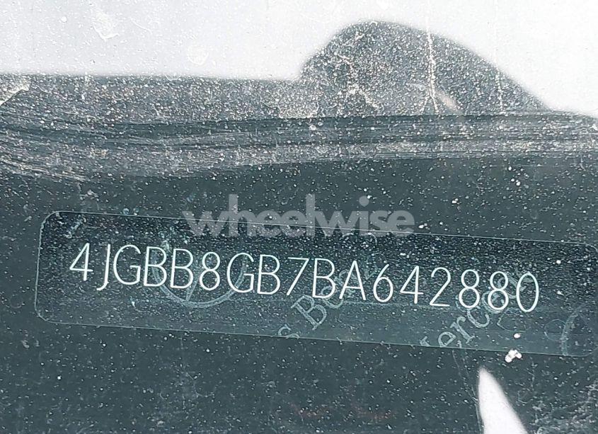 Photo 9 of 2011 Mercedes-benz Ml 350 4MATIC (VIN 4JGBB8GB7BA642880)