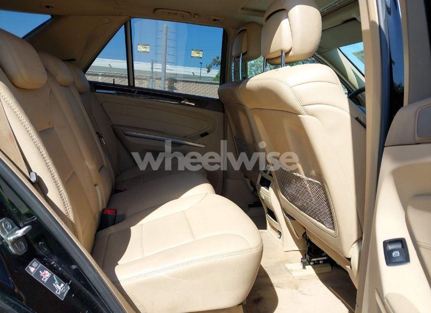 Photo 8 of 2011 Mercedes-benz Ml 350 4MATIC (VIN 4JGBB8GB7BA732417)