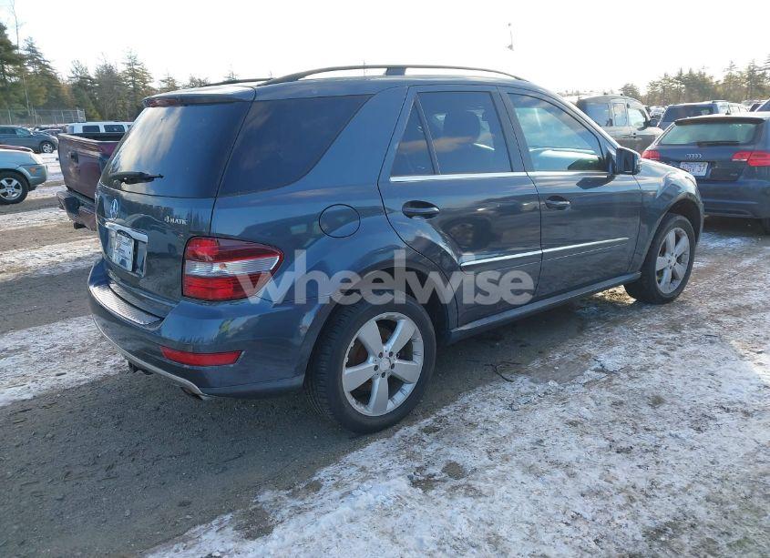 Photo 4 of 2011 Mercedes-benz Ml 350 4MATIC (VIN 4JGBB8GB8BA635548)