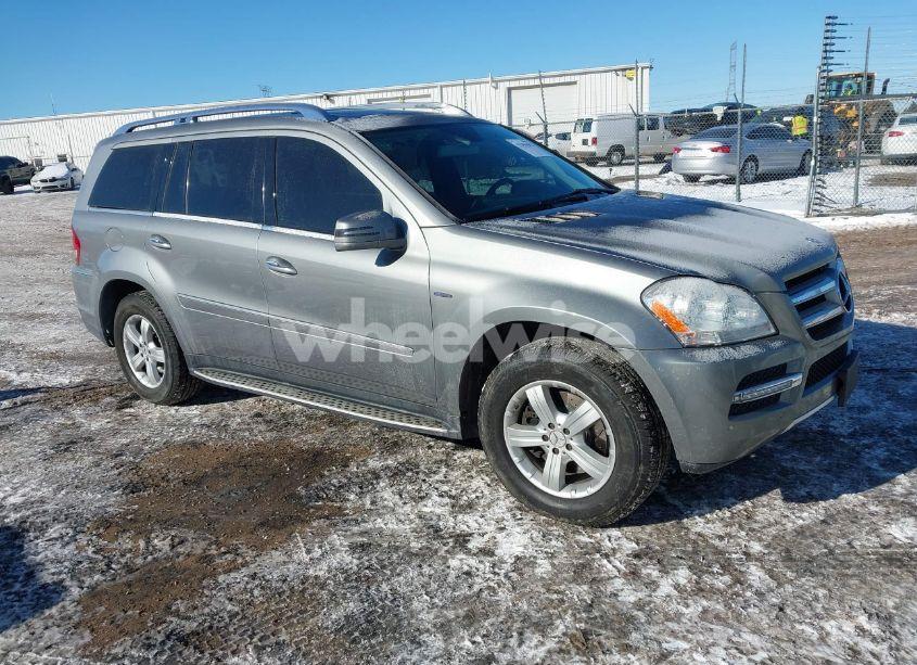 2012 Mercedes-benz Gl 350 BLUETEC 4MATIC (VIN 4JGBF2FE6CA767674) main photo