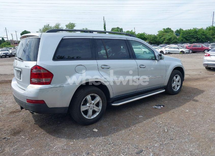Photo 4 of 2007 Mercedes-benz Gl 450 4MATIC (VIN 4JGBF71E17A089328)