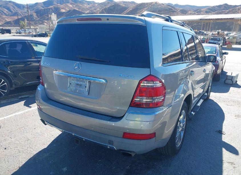 Photo 4 of 2007 Mercedes-benz Gl 450 4MATIC (VIN 4JGBF71E17A150564)