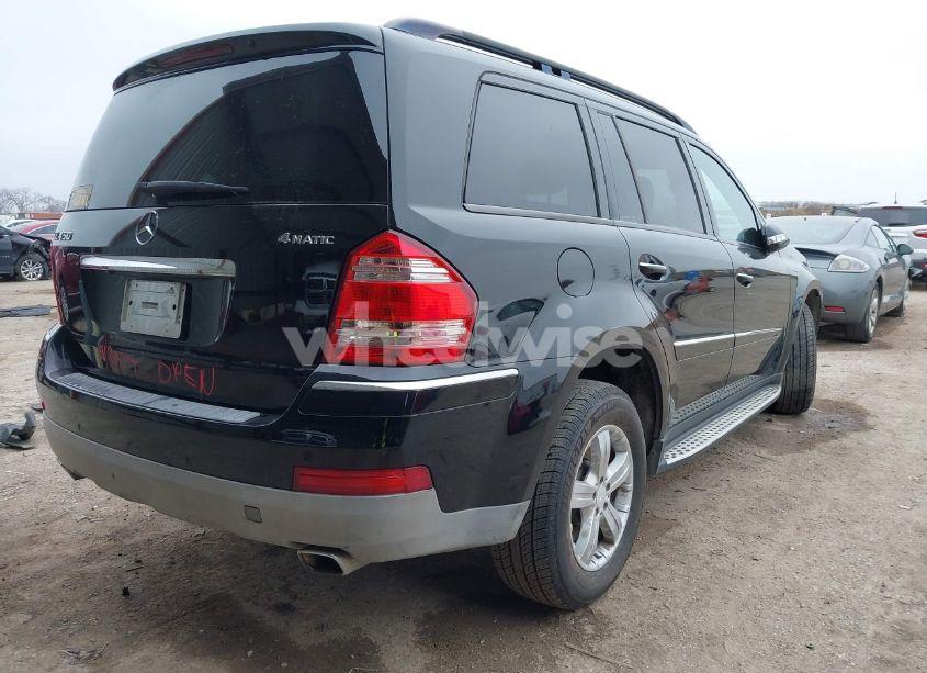 Photo 4 of 2008 Mercedes-benz Gl 450 4MATIC (VIN 4JGBF71E28A424419)