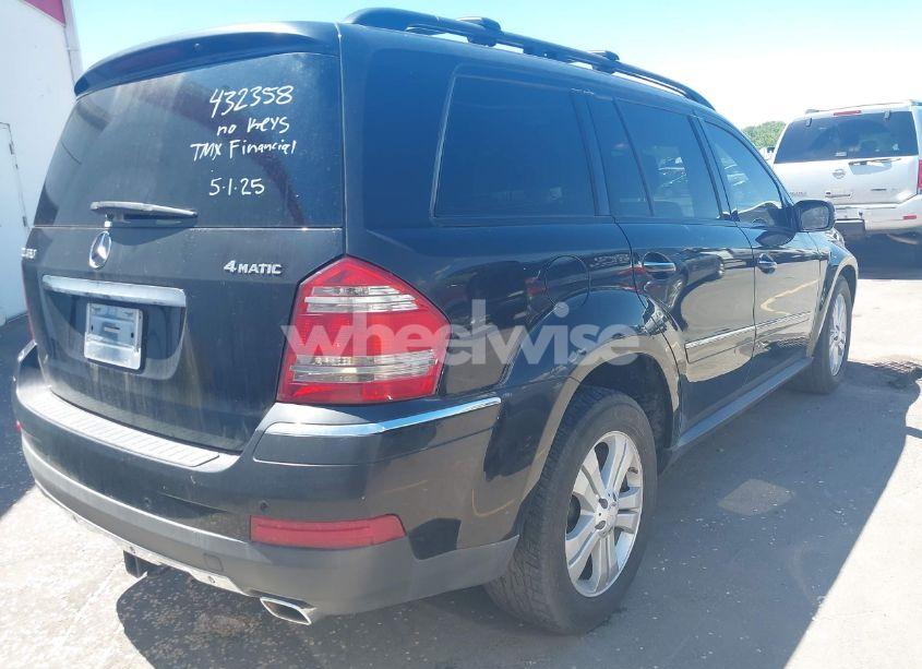 Photo 4 of 2008 Mercedes-benz Gl 450 4MATIC (VIN 4JGBF71E48A432358)