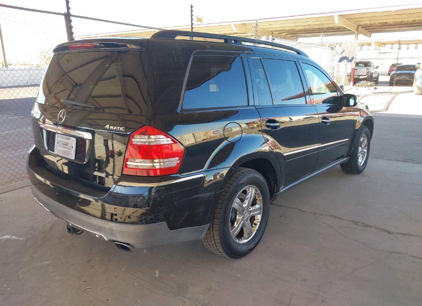 Photo 4 of 2007 Mercedes-benz Gl 450 4MATIC (VIN 4JGBF71E67A128737)