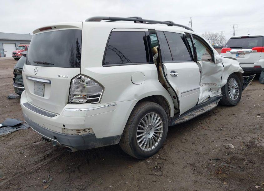 Photo 4 of 2008 Mercedes-benz Gl 450 4MATIC (VIN 4JGBF71E88A435585)