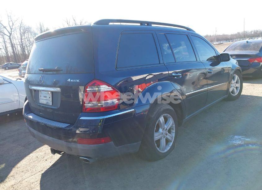 Photo 4 of 2007 Mercedes-benz Gl 450 4MATIC (VIN 4JGBF71E97A172280)