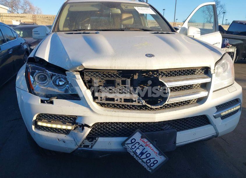 Photo 12 of 2012 Mercedes-benz Gl 450 4MATIC (VIN 4JGBF7BE0CA794968)