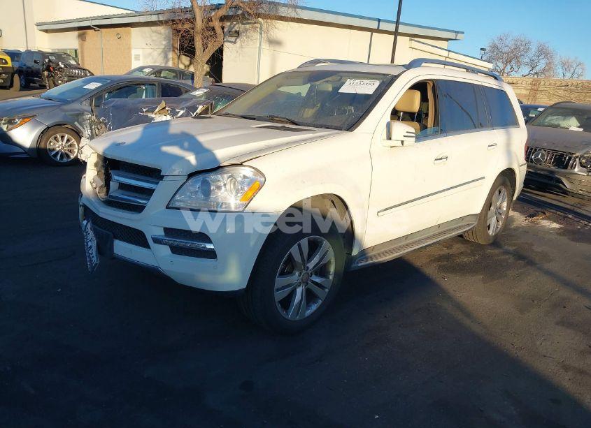 Photo 2 of 2012 Mercedes-benz Gl 450 4MATIC (VIN 4JGBF7BE0CA794968)