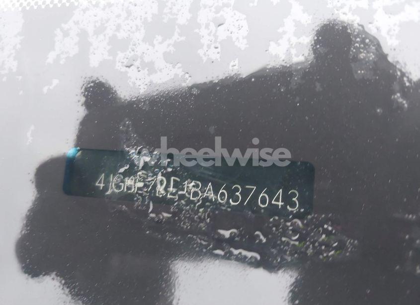 Photo 9 of 2011 Mercedes-benz Gl 450 4MATIC (VIN 4JGBF7BE1BA637643)