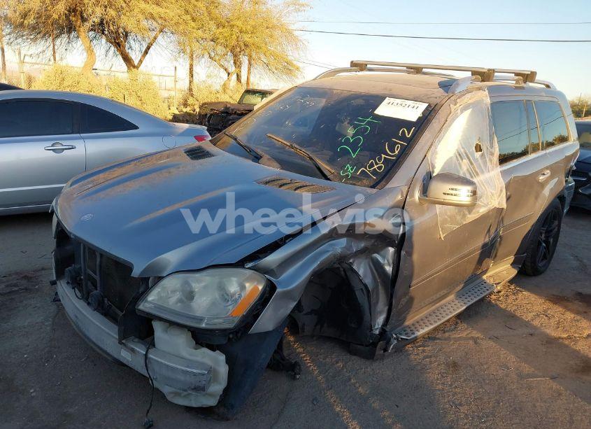Photo 2 of 2012 Mercedes-benz Gl 450 4MATIC (VIN 4JGBF7BE2CA789612)
