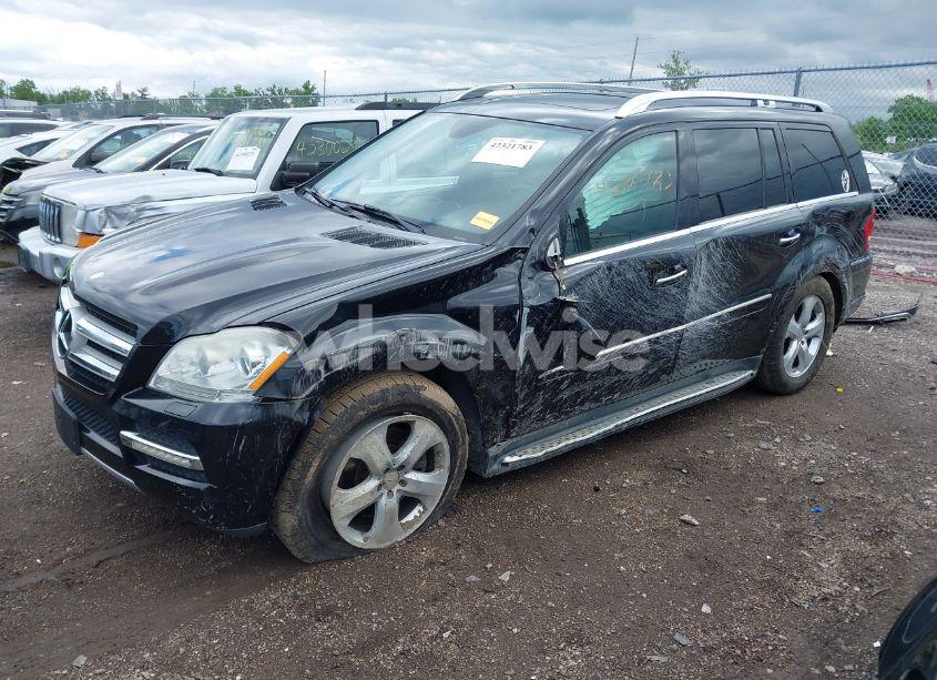 Photo 2 of 2012 Mercedes-benz Gl 450 4MATIC (VIN 4JGBF7BE5CA791757)