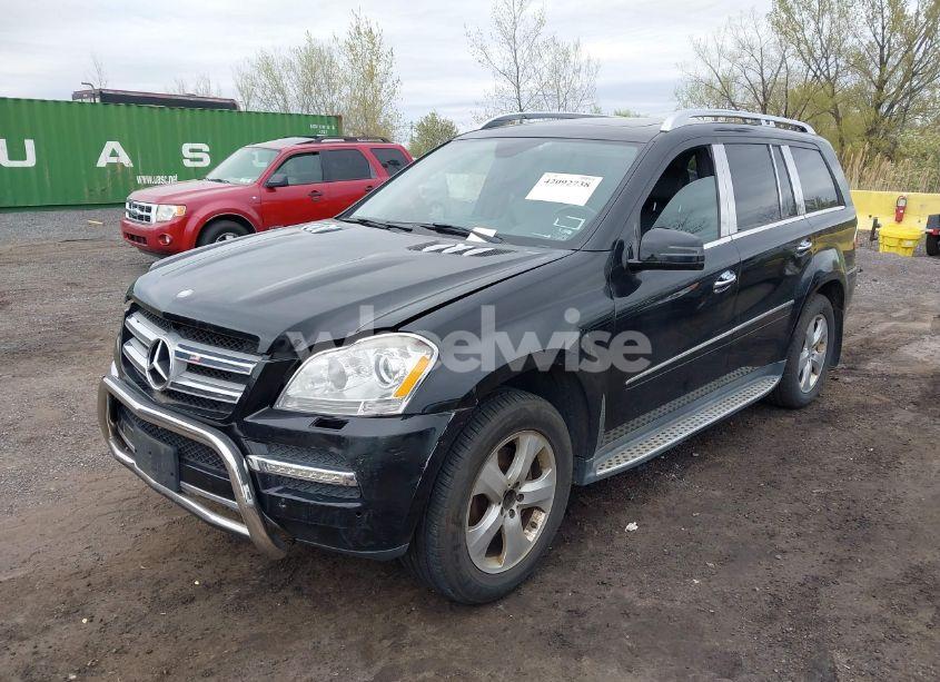 Photo 2 of 2012 Mercedes-benz Gl 450 4MATIC (VIN 4JGBF7BE9CA763928)