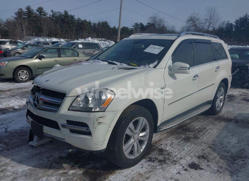 Photo 2 of 2012 Mercedes-benz Gl 450 4MATIC (VIN 4JGBF7BE9CA772628)