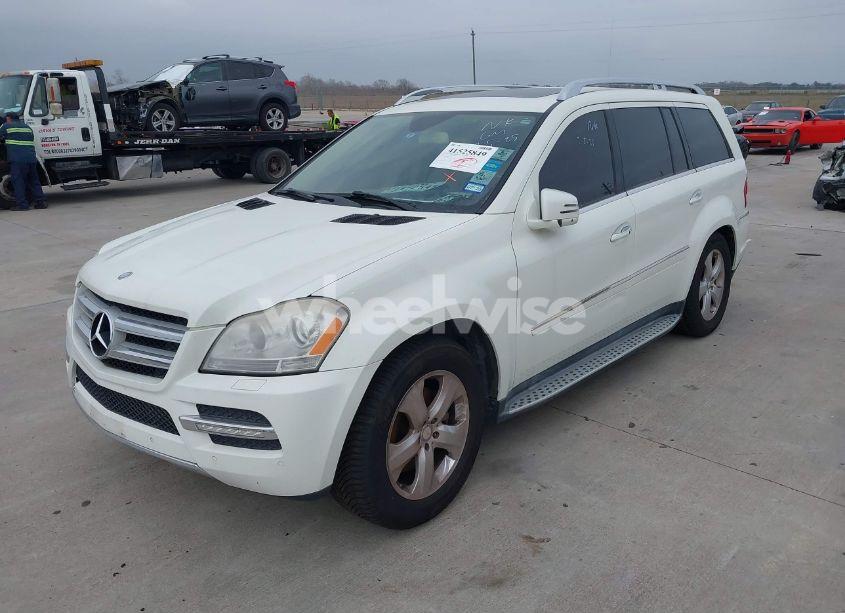 Photo 2 of 2012 Mercedes-benz Gl 450 4MATIC (VIN 4JGBF7BEXCA764232)