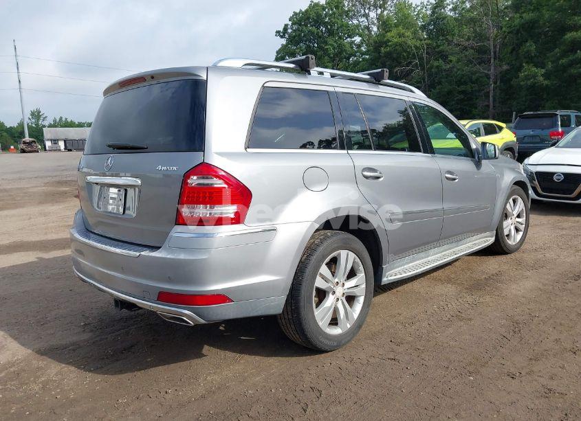 Photo 4 of 2012 Mercedes-benz Gl 450 4MATIC (VIN 4JGBF7BEXCA766840)