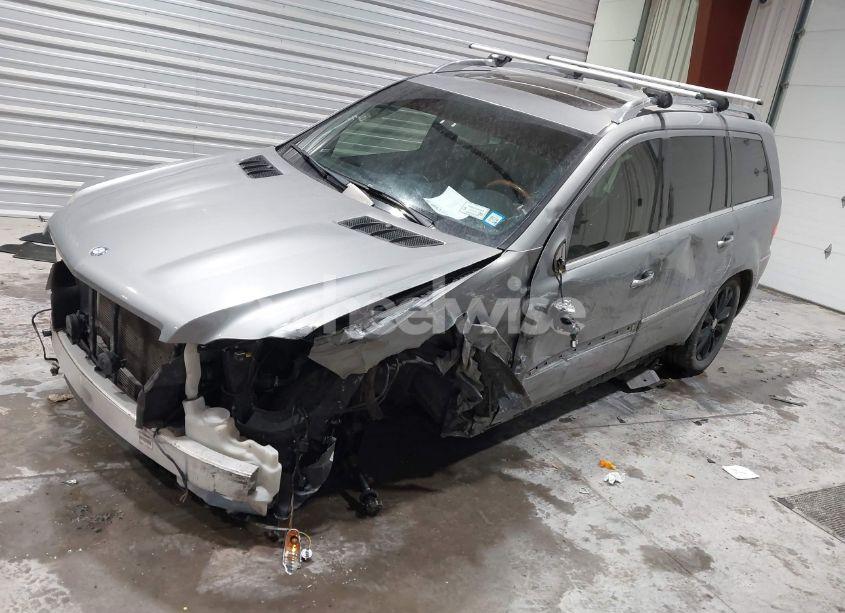 Photo 2 of 2012 Mercedes-benz Gl 450 4MATIC (VIN 4JGBF7BEXCA787509)